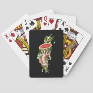 Traditionelle palästinensische Elemente auf der Ka Spielkarten
