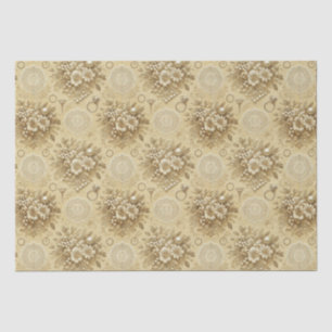 Traditionelle Perlen und Hochzeiten Seidenpapier