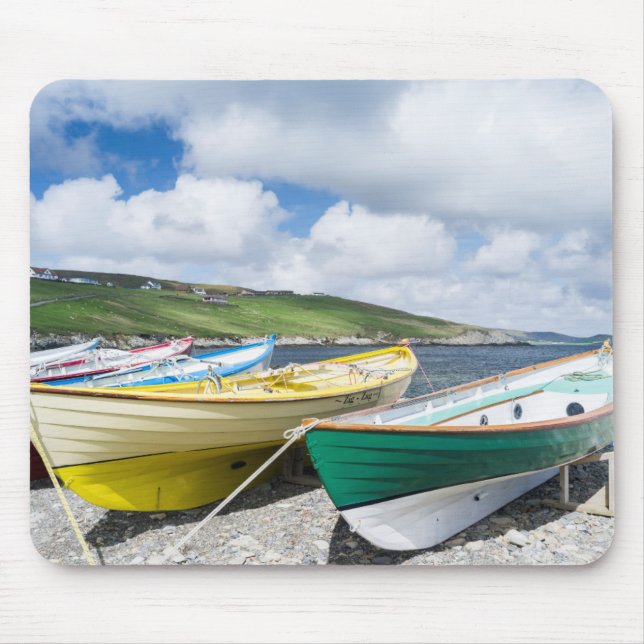 Traditionelle Ruderboote Mousepad (Vorne)