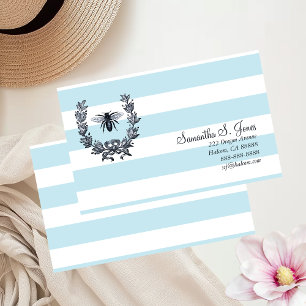 Traditionelle Rufkarte Wreath/Napoleonische Biene Telefonnummerkarte