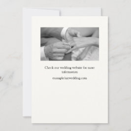 Traditionelle Save-the-Date-Karte - Jasmin, Reben, Save The Date