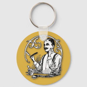 Traditionelle Schaver Schlüsselanhänger