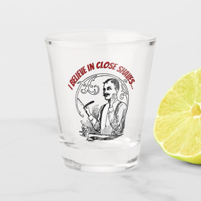 Traditionelle Schaver Schnapsglas (Vorderseite)