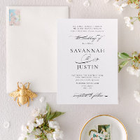 Traditionelle Schwarz-Weiß-Hochzeit