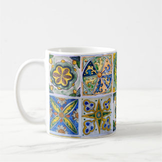 Traditionelle sizilianische Keramik-Tile-Muster Kaffeetasse
