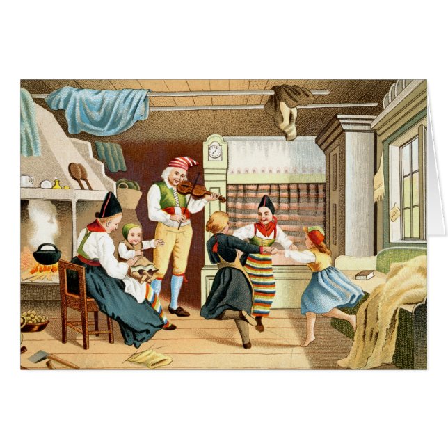 Traditionelle skandinavische Familie (Vorderseite (Horizontal))