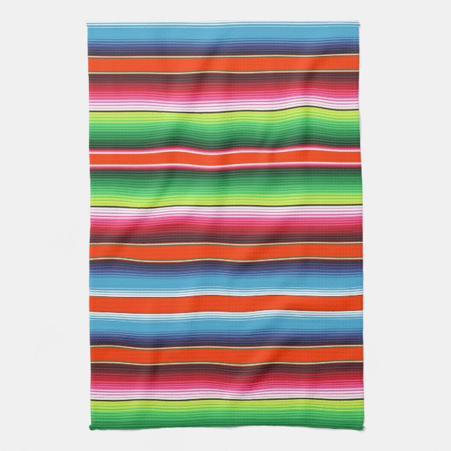 Traditionelle Spanisch Serape Handtuch (Vertikal)