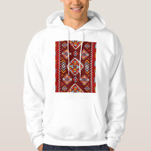 Traditionelle stammesbezogene, ethnische nahtlose hoodie