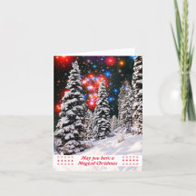 Traditionelle Sterne Schneebäume