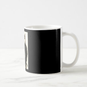 Traditionelle Sumi-e-Ästhetik-Krieger Japanisch Kaffeetasse