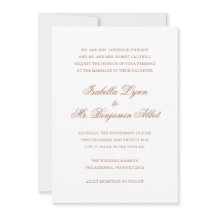 Traditionelle Terracotta Formal Elegante Hochzeit