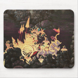 Traditionelle thailändische Kunst Königlicher Wage Mousepad