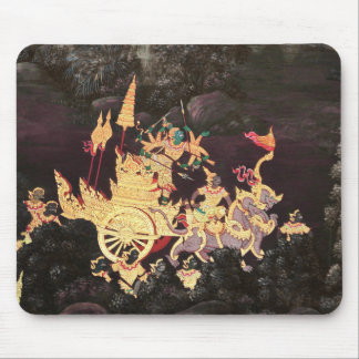 Traditionelle thailändische Kunst Königlicher Wage Mousepad