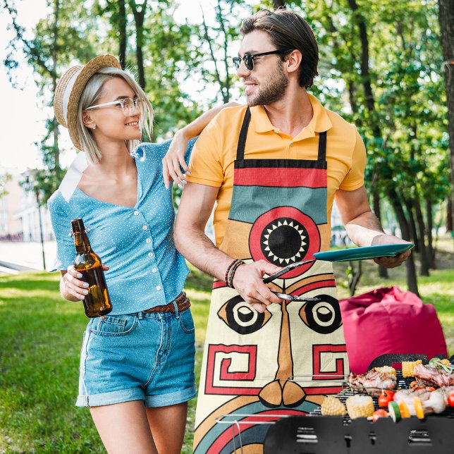 Traditionelle Tiki Mask Schürze (Von Creator hochgeladen)