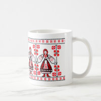 Traditionelle ukrainische Stickereimädchen