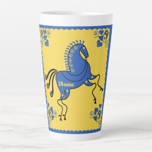 Traditionelle ukrainische Volkskunst Milchtasse