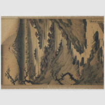 Traditionelle Vintage japanische Naturlandschaft N