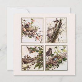 Traditionelle Vintage Viktorianische Weihnachten Karte