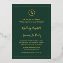 Traditionelle Waldgrüne Hochzeit