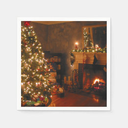 Traditionelle Weihnachten Serviette