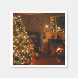 Traditionelle Weihnachten Serviette