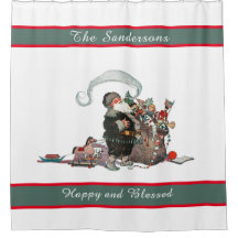 Traditionelle Weihnachten Vintag Alte Welt Santa