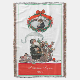 Traditionelle Weihnachten Vintag Weihnachten Weihn Decke