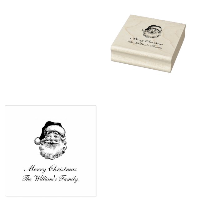 Traditionelle Weihnachtsfeiertage Gummistempel (Stempel)