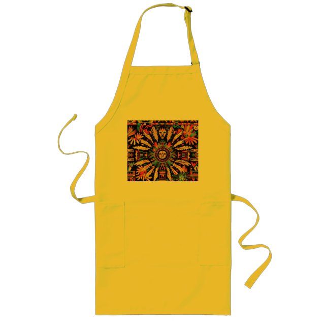 Traditionelle zyprische "Aztec Dream" Schürze Küch (Vorne)