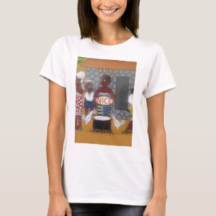 Traditioneller afrikanischer Homestead-Lifestyle T-Shirt