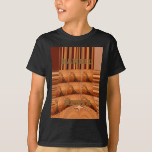 Traditioneller afrikanischer Spiegel: Woven Giraff T-Shirt