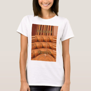 Traditioneller afrikanischer Spiegel: Woven Giraff T-Shirt