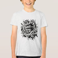 Traditioneller asiatischer Drache-T - Shirt