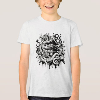 Traditioneller asiatischer Drache-T - Shirt