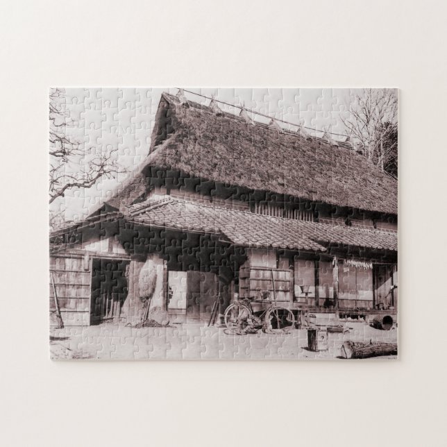 Traditioneller Bauernhof von Mimasaka Puzzle (Horizontal)
