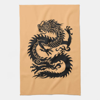 Traditioneller chinesischer Drache Küchentücher