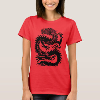 Traditioneller chinesischer Drache T-Shirt