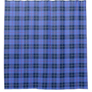 Traditioneller Davidson Clan Kariert Tartan Duschvorhang