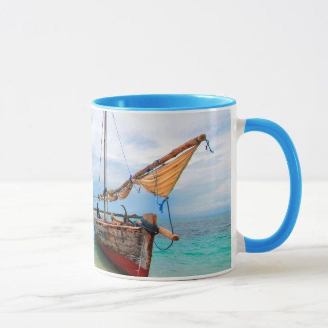 Traditioneller Dhow, Sansibar, Tansania Tasse (Rechts)