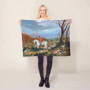 Traditioneller englischer Fox Hunt Sports Dog Fleecedecke