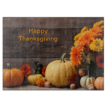 Traditioneller Erntedank-Schneidebrett