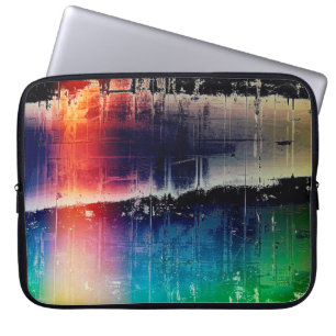 Traditioneller Grunge-Hintergrund, kratzte Textur Laptopschutzhülle