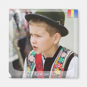 Traditioneller Junge Magnet