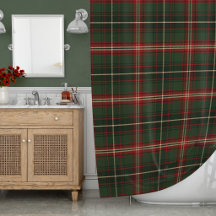 Traditioneller klassischer grüner Tartan-Weihnacht