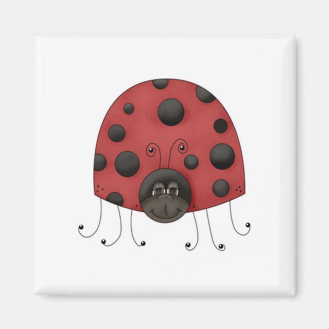 Traditioneller Lady Bug Magnet (Vorne)