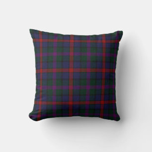 Traditioneller MacCaughan Tartan-kariertes Kissen