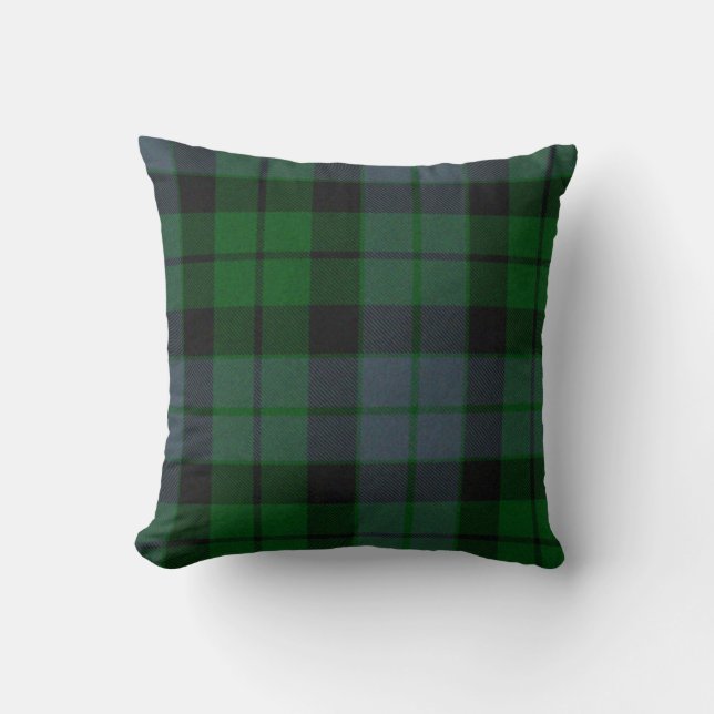 Traditioneller MacKay Tartan-kariertes Kissen (Vorderseite)