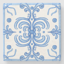 Traditioneller Mittelmeer Portugiesischer Azulejo