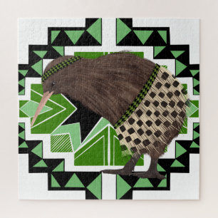 Traditioneller neuseeländischer Vogel- Kiwi Bird Puzzle