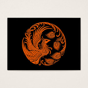 Traditioneller orange Phoenix-Kreis